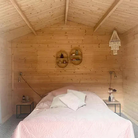 Feel Calm In A Log Near Klintebjerg Casa de Férias